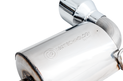 AWE Tuning 2020 Toyota Supra A90 Resonated Touring Edition Exhaust - 5in Chrome Silver Tips - Mufflers &