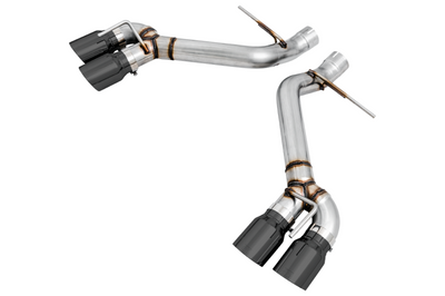AWE Tuning 16-19 Chevrolet Camaro SS Axle-back Exhaust - Track Edition (Quad Diamond Black Tips) - Mufflers & Tips