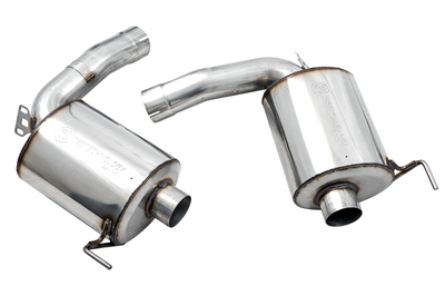 AWE Tuning 2019 + BMW M340i (G20) Non-Resonated Touring Edition Exhaust - Quad Diamond Black Tips - Mufflers &