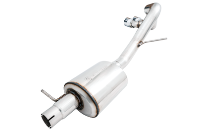 AWE Tuning 2019 + Ford Ranger 0FG Performance Exhaust System w/Chrome Silver Tips & Bash Guard - Mufflers