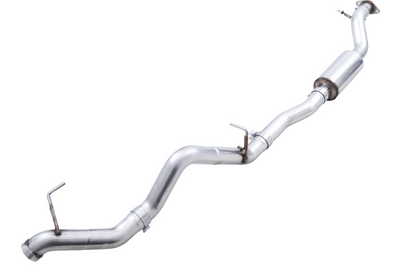 AWE Tuning 2021 + Ford Bronco 0FG Exhaust (No Tips) w/ Bash Guard - Mufflers & Tips