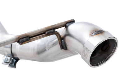 AWE Tuning 2021 + Ford Bronco 0FG Exhaust (No Tips) w/ Bash Guard - Mufflers & Tips