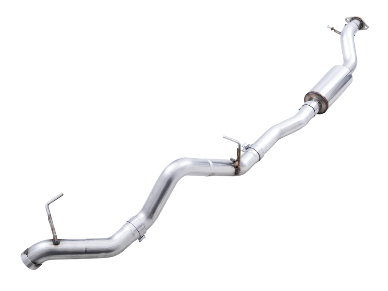 AWE Tuning 2021 + Ford Bronco 0FG Exhaust (No Tips) w/ Bash Guard - Mufflers & Tips