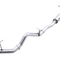 AWE Tuning 2021 + Ford Bronco 0FG Exhaust (No Tips) w/ Bash Guard - Mufflers & Tips