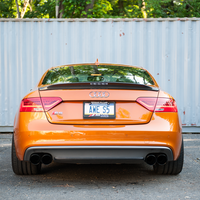 AWE Tuning Audi B8.5 S5 3.0T Touring Edition Exhaust System - Diamond Black Tips (102mm) - Mufflers &