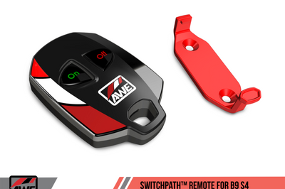 AWE Tuning Audi B9 S4 SwitchPath Exhaust - Non-Resonated (Black 102mm Tips) - Mufflers & Tips