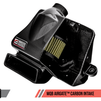 AWE Tuning Audi / Volkswagen MQB 1.8T/2.0T/Golf R Carbon Fiber AirGate Intake w/ Lid - Air Systems