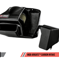 AWE Tuning Audi / Volkswagen MQB 1.8T/2.0T/Golf R Carbon Fiber AirGate Intake w/ Lid - Air Systems
