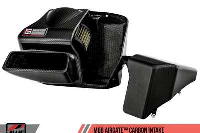 AWE Tuning Audi / Volkswagen MQB 1.8T/2.0T/Golf R Carbon Fiber AirGate Intake w/ Lid - Air Systems