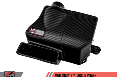 AWE Tuning Audi / Volkswagen MQB 1.8T/2.0T/Golf R Carbon Fiber AirGate Intake w/ Lid - Air Systems