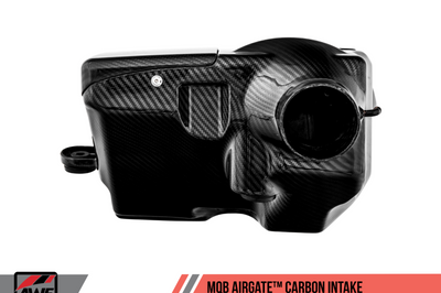 AWE Tuning Audi / Volkswagen MQB 1.8T/2.0T/Golf R Carbon Fiber AirGate Intake w/ Lid - Air Systems