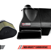 AWE Tuning Audi / Volkswagen MQB 1.8T/2.0T/Golf R Carbon Fiber AirGate Intake w/ Lid - Air Systems