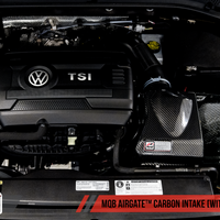 AWE Tuning Audi / Volkswagen MQB 1.8T/2.0T/Golf R Carbon Fiber AirGate Intake w/ Lid - Air Systems