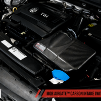 AWE Tuning Audi / Volkswagen MQB 1.8T/2.0T/Golf R Carbon Fiber AirGate Intake w/ Lid - Air Systems