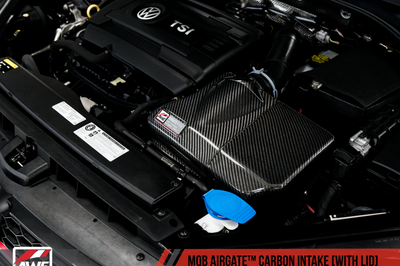AWE Tuning Audi / Volkswagen MQB 1.8T/2.0T/Golf R Carbon Fiber AirGate Intake w/ Lid - Air Systems