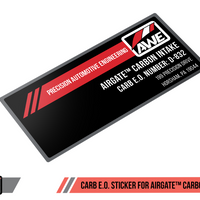 AWE Tuning Audi / Volkswagen MQB 1.8T/2.0T/Golf R Carbon Fiber AirGate Intake w/ Lid - Air Systems