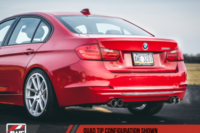AWE Tuning BMW F3X 328i/428i Non-M Sport Quad Tip Marking Template - Exterior Styling