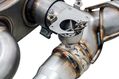 AWE Tuning BMW F8X M3/M4 SwitchPath Catback Exhaust - Chrome Silver Tips - Mufflers &