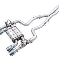 AWE Tuning BMW F8X M3/M4 SwitchPath Catback Exhaust - Chrome Silver Tips - Mufflers &