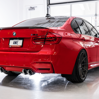 AWE Tuning BMW F8X M3/M4 SwitchPath Catback Exhaust - Chrome Silver Tips - Mufflers &