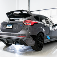 AWE Tuning Ford Focus RS Touring Edition Cat-back Exhaust- Resonated - Chrome Silver Tips - Exhaust Mufflers &