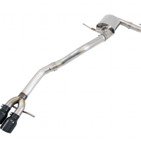 AWE Tuning Mk6 Jetta 2.5L Track Edition Exhaust - Diamond Black Tips - Mufflers &