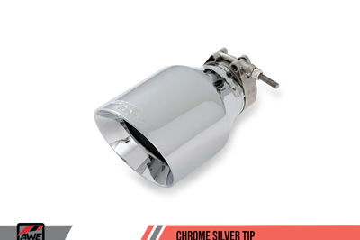 AWE Tuning Mk6 Jetta 2.5L Track Edition Exhaust - Diamond Black Tips - Mufflers &