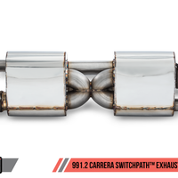 AWE Tuning Porsche 911 (991.2) Carrera / S SwitchPath Exhaust for PSE Cars - Diamond Black Tips - Mufflers &