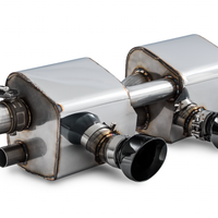 AWE Tuning Porsche 911 (991.2) Carrera / S SwitchPath Exhaust for PSE Cars - Diamond Black Tips - Mufflers &