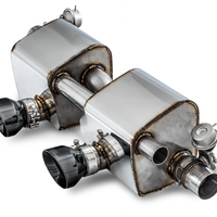 AWE Tuning Porsche 911 (991.2) Carrera / S SwitchPath Exhaust for PSE Cars - Diamond Black Tips - Mufflers &