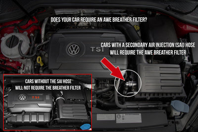 AWE Tuning S-FLO Breather Filter VW/Audi 2.0T - Air Filters