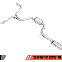 AWE Tuning Volkswagen GTI MK7.5 2.0T Touring Edition Exhaust w/Chrome Silver Tips 102mm - Mufflers &