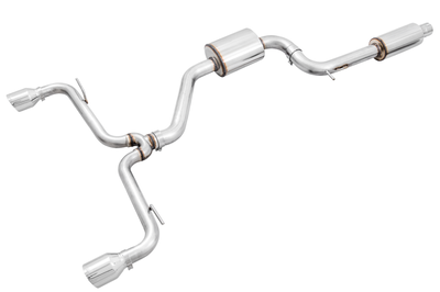AWE Tuning Volkswagen GTI MK7.5 2.0T Touring Edition Exhaust w/Chrome Silver Tips 102mm - Mufflers &