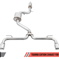 AWE Tuning Volkswagen GTI MK7.5 2.0T Touring Edition Exhaust w/Chrome Silver Tips 102mm - Mufflers &