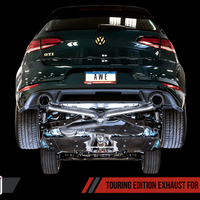 AWE Tuning Volkswagen GTI MK7.5 2.0T Touring Edition Exhaust w/Chrome Silver Tips 102mm - Mufflers &