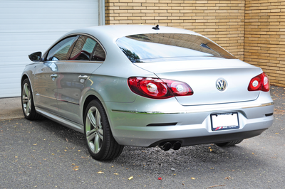 AWE Tuning VW CC 2.0T Touring Edition Performance Exhaust - Diamond Black Tips - Mufflers &
