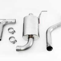 AWE Tuning VW CC 2.0T Touring Edition Performance Exhaust - Diamond Black Tips - Mufflers &