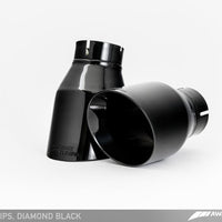 AWE Tuning VW CC 2.0T Touring Edition Performance Exhaust - Diamond Black Tips - Mufflers &