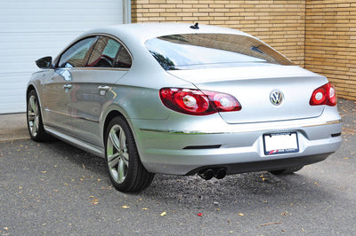 AWE Tuning VW CC 2.0T Touring Edition Performance Exhaust - Diamond Black Tips - Mufflers &