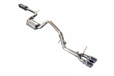 AWE Tuning VW MK7 Golf SportWagen Touring Edition Exhaust w/Chrome Silver Tips (90mm) - Mufflers &