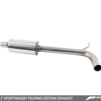 AWE Tuning VW MK7 Golf SportWagen Touring Edition Exhaust w/Chrome Silver Tips (90mm) - Mufflers &