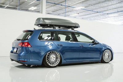 AWE Tuning VW MK7 Golf SportWagen Touring Edition Exhaust w/Chrome Silver Tips (90mm) - Mufflers &