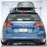 AWE Tuning VW MK7 Golf SportWagen Touring Edition Exhaust w/Chrome Silver Tips (90mm) - Mufflers &