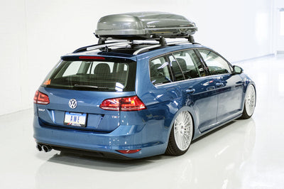AWE Tuning VW MK7 Golf SportWagen Touring Edition Exhaust w/Chrome Silver Tips (90mm) - Mufflers &
