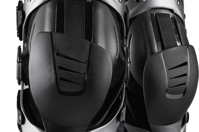 EVS Axis Pro Knee Brace Pair Black/Grey Md - Protective/Safety