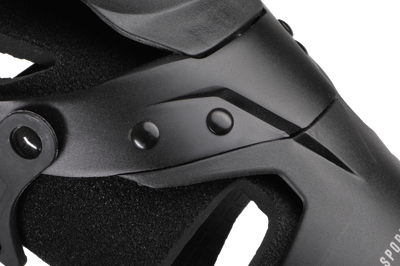 EVS Axis Sport Knee Brace Pair Black/Black/Grey Lg - Protective/Safety