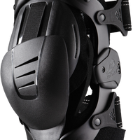 EVS Axis Sport Knee Brace Pair Black/Black/Grey Lg - Protective/Safety