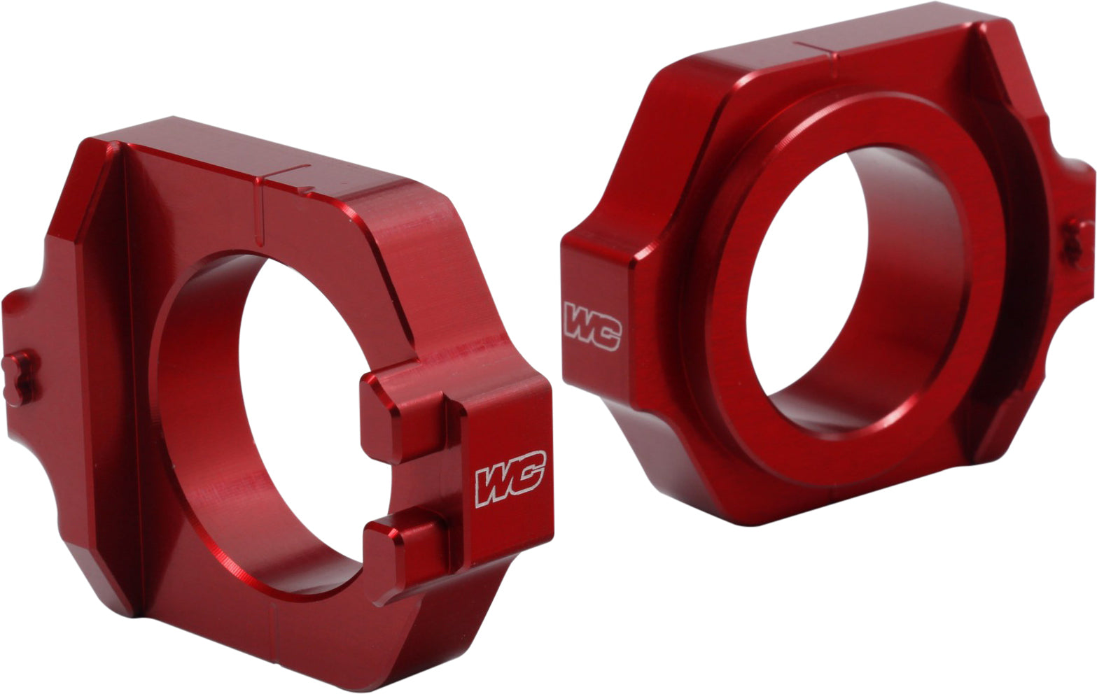 Works Axle Blocks Elite Hon Red - Offroad Collection