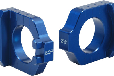 Works Axle Blocks Elite Kaw/suz Blue - Offroad Collection