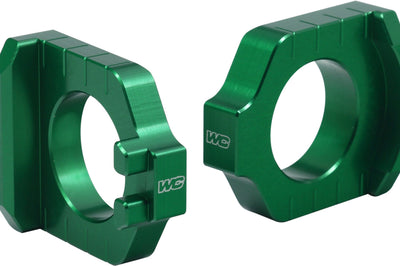 Works Axle Blocks Elite Kaw/suz Green - Offroad Collection